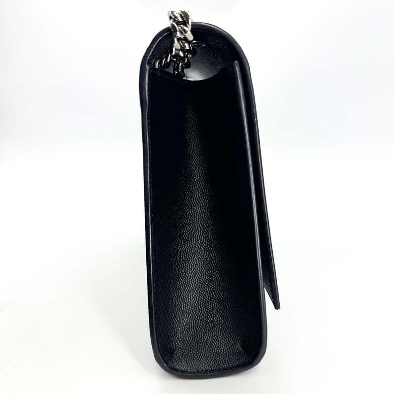 Saint Laurent Classic Monogram Leather Black Bag