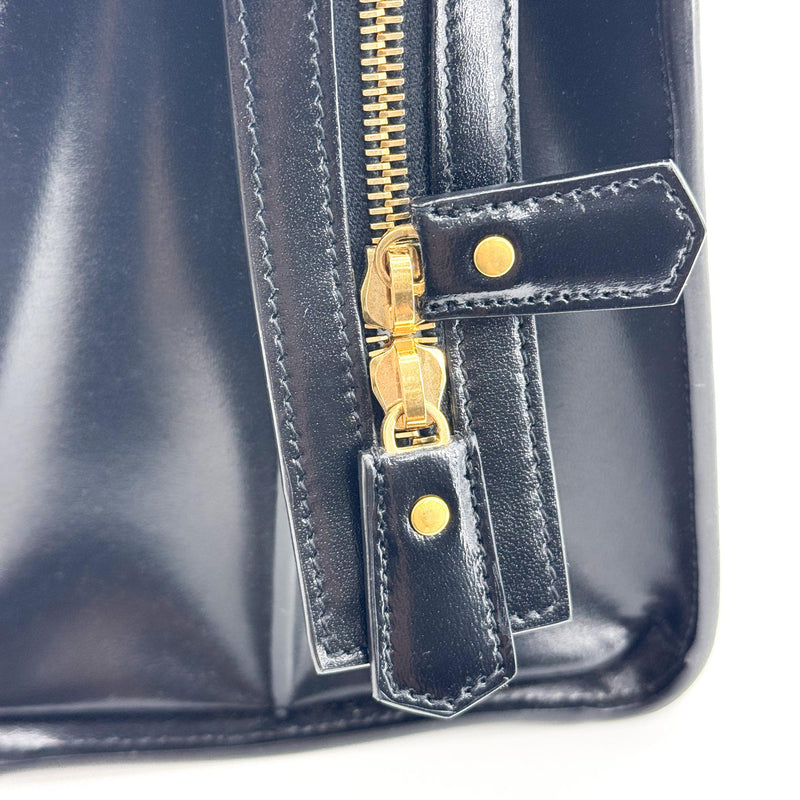 Saint Laurent Uptown Leather Black Bag