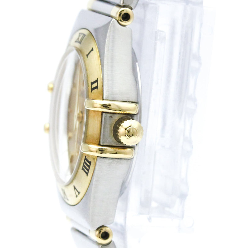 Omega Constellation Quartz Stainless Steel And Yellow Gold Watches