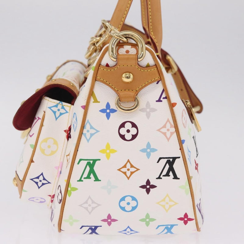 Louis Vuitton Rita Monogram Multicolor White Canvas Bag