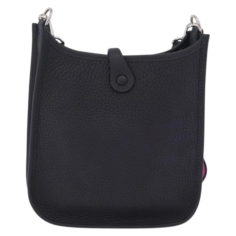 Hermes Evelyne Bag Gen Iii Clemence Black Leather