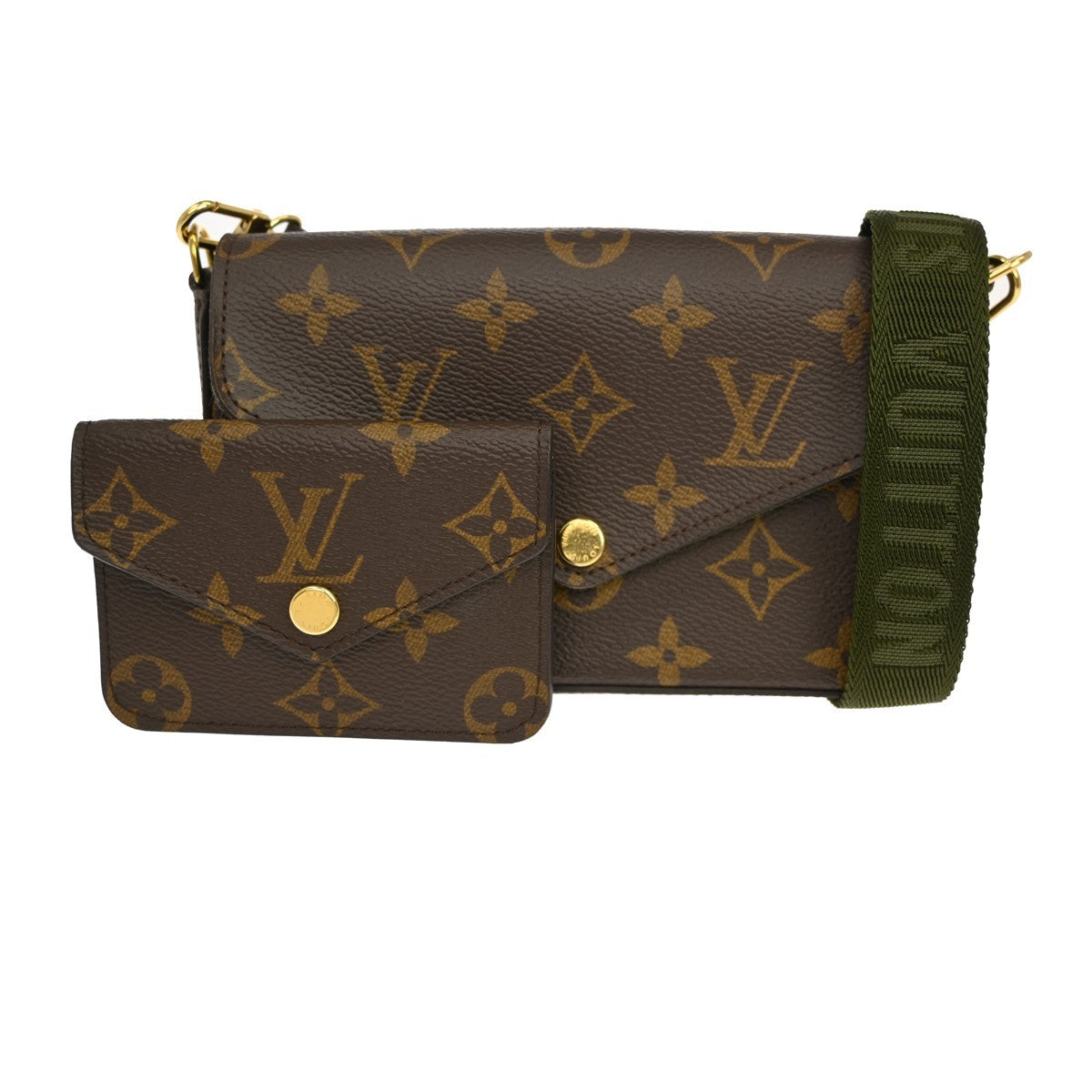 Louis Vuitton Felicie Strap & Go Monogram Canvas Multicolour Bag