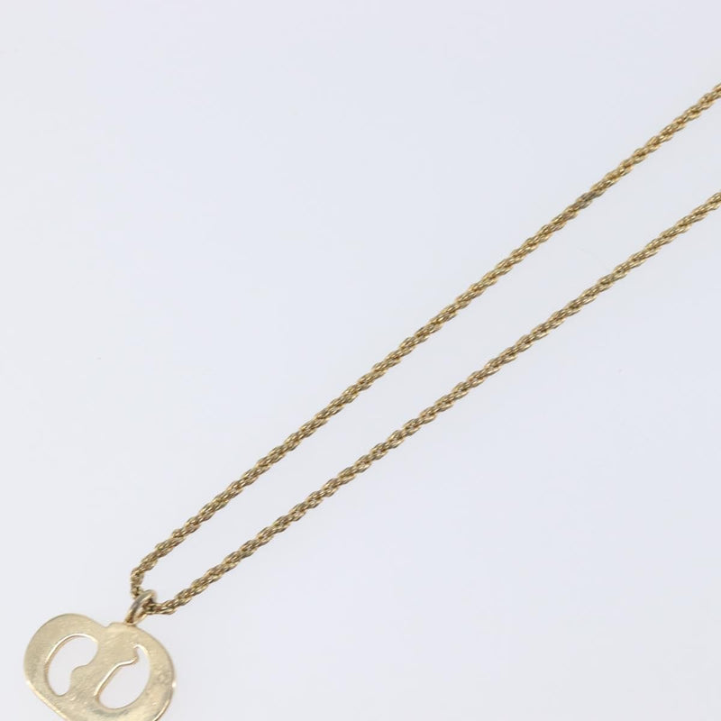 Christian Dior Cd Pendant Metal Gold Bijoux