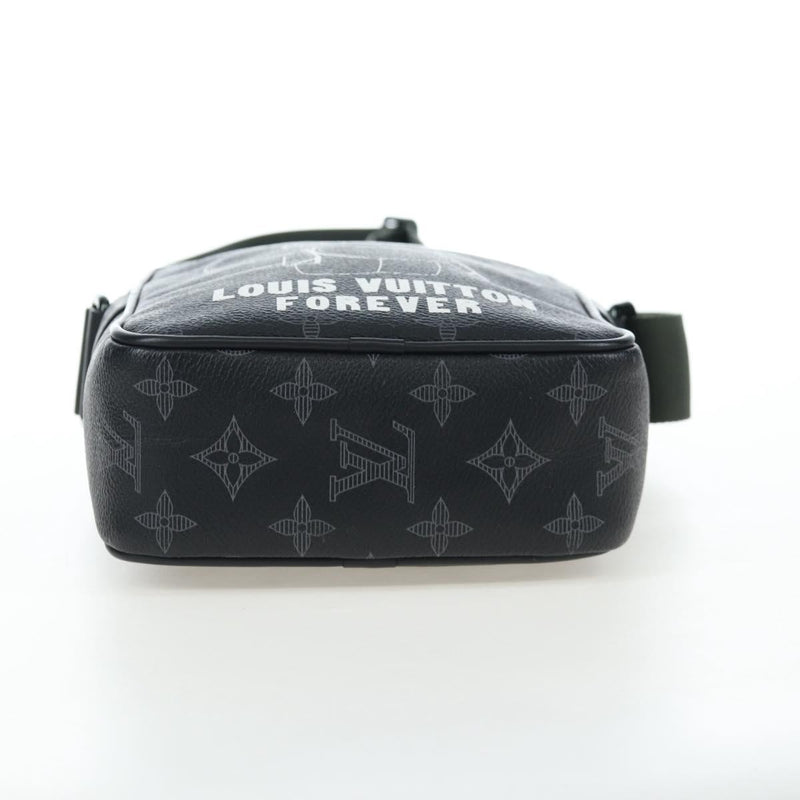 Louis Vuitton Danube Limited Edition Vivienne Monogram Eclipse Black Canvas Bag