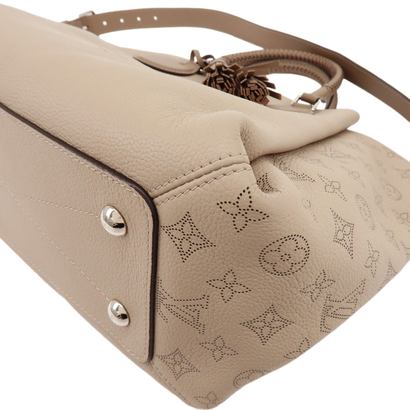 Louis Vuitton Haumea Mahina Leather Beige Bag