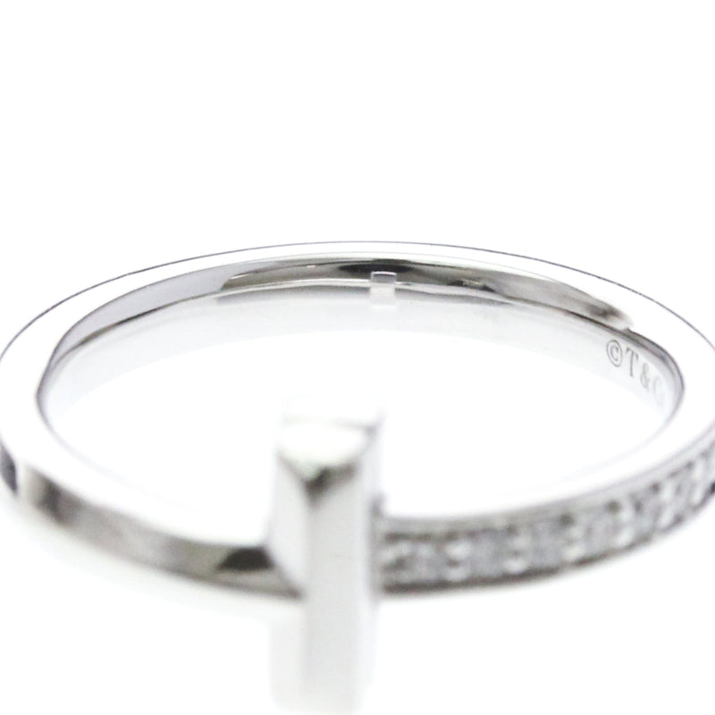 Tiffany & Co. T One Ring - Diamond White Gold Silver White_gold Bijoux