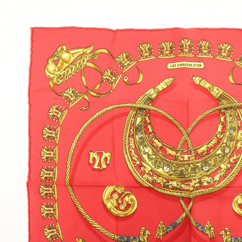 Hermes Carré 40 Silk Red Accessory