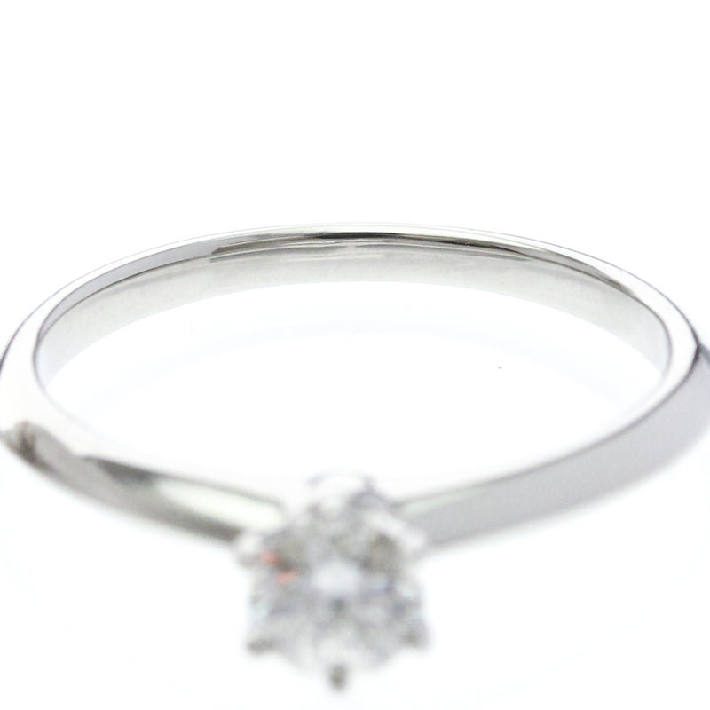 Tiffany & Co. Setting Solitaire Platinum With Rbc Diamond G-Vvs2 Silver Bijoux