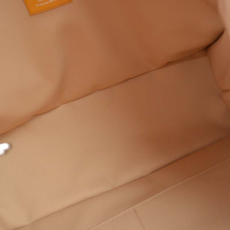 Louis Vuitton Shopper Leather Orange Bag