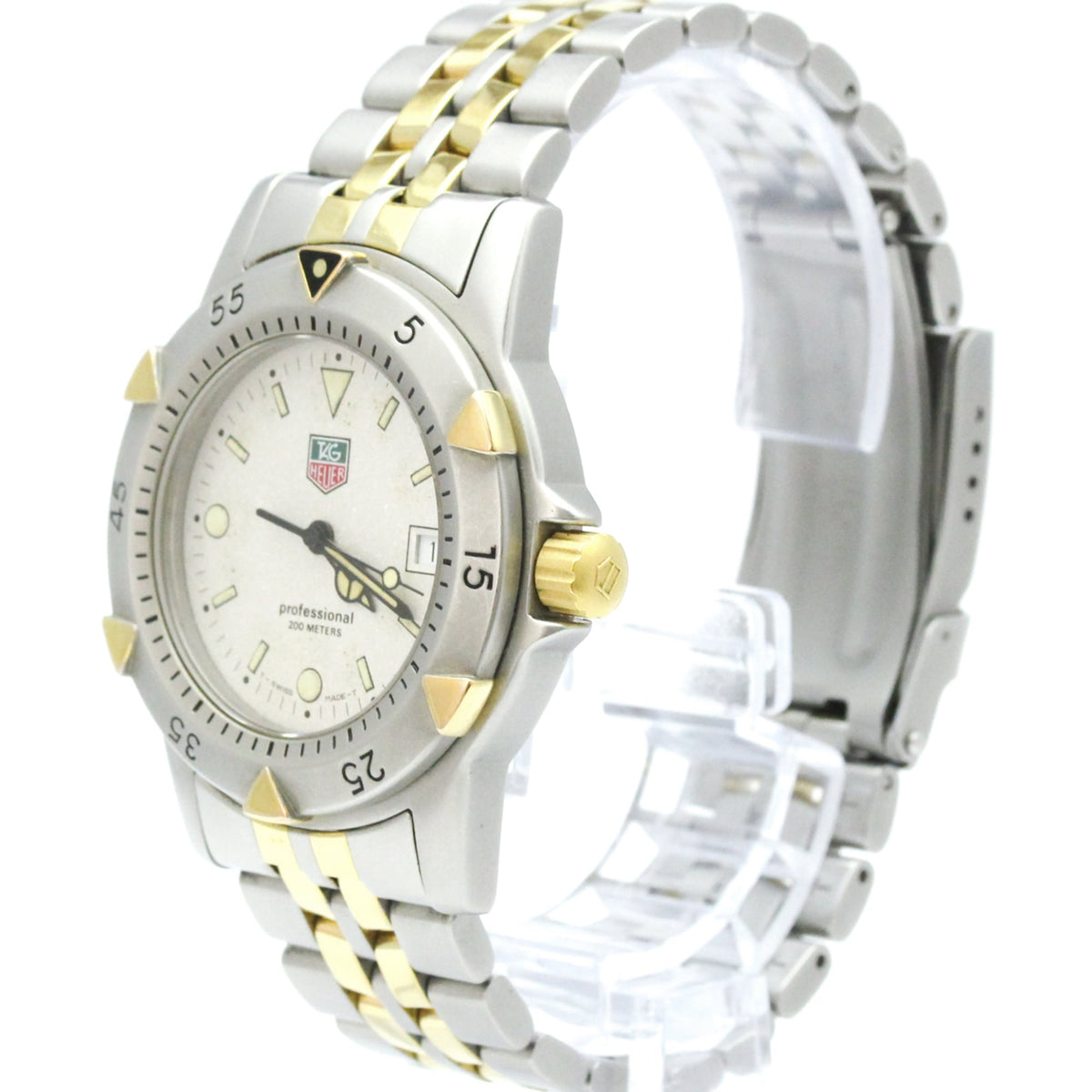 Tag Heuer Link 200m Quartz Stainless Steel With Mother Of Pearl Watches