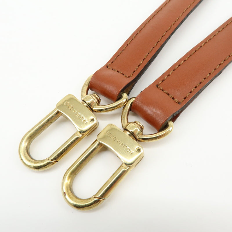 Louis Vuitton Adjustable Shoulder Strap Vachetta Leather Brown Accessory