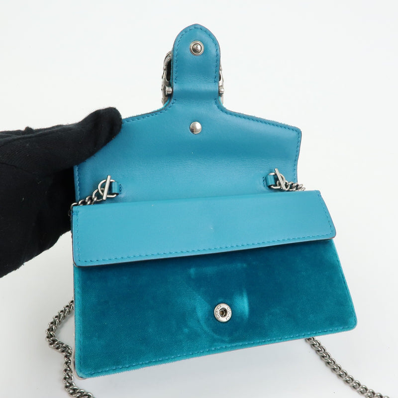 Gucci Dionysus Velvet Green Bag
