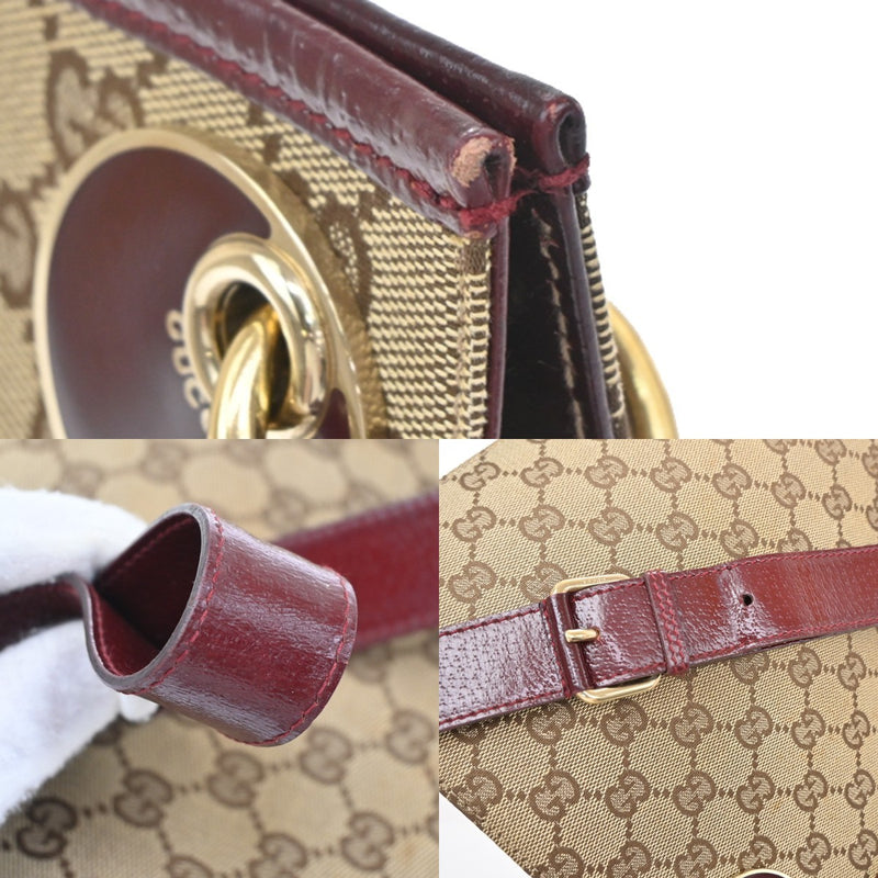 Gucci Crossbody Canvas Beige