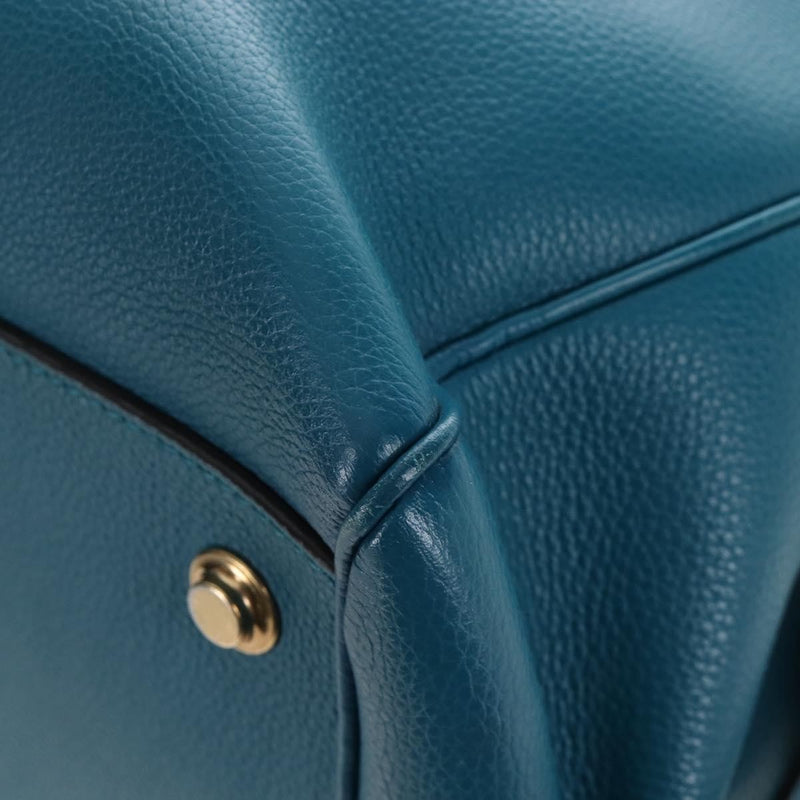 Louis Vuitton Milla Veau Nuage Calfskin Blue Leather Bag