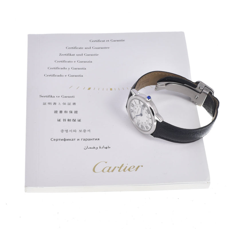 Cartier Ronde Solo De Quartz Stainless Steel Watches