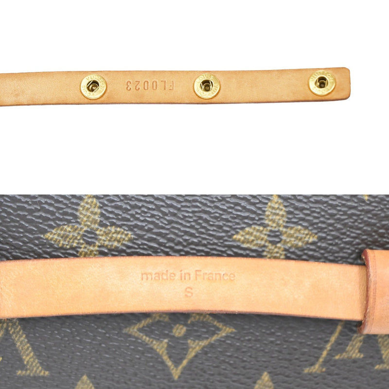 Louis Vuitton Florentine Waist Monogram Canvas Brown Leather Bag