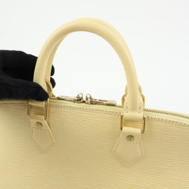 Louis Vuitton Alma Epi Leather Beige Bag