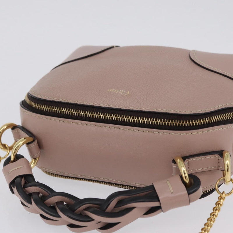 Chloe Daria Chain Leather Pink Bag