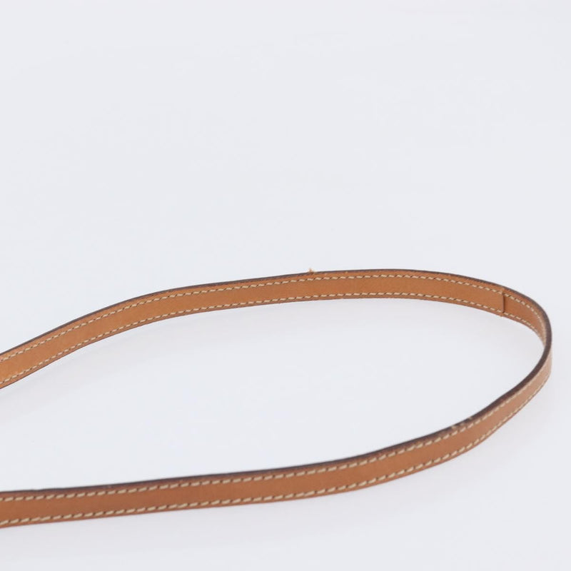 Celine Macadam Shoulder Canvas Brown Bag