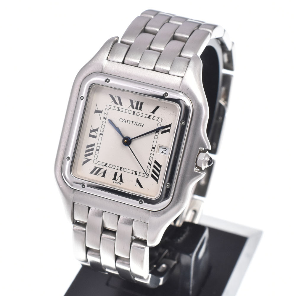 Cartier Panthere De Quartz Yellow Gold With Diamond Bezel And Lugs Watches