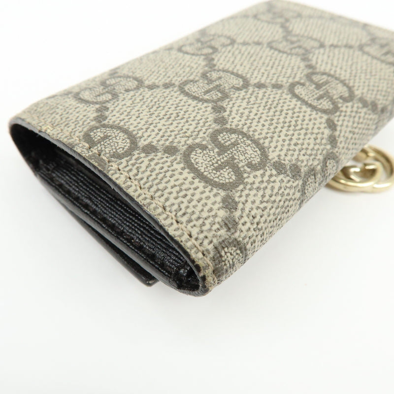 Gucci Interlocking G French Gg Coated Canvas Beige Accessory