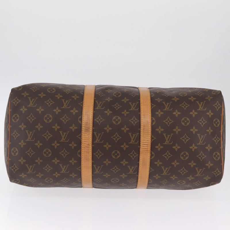 Louis Vuitton Keepall Monogram Canvas Brown Bag