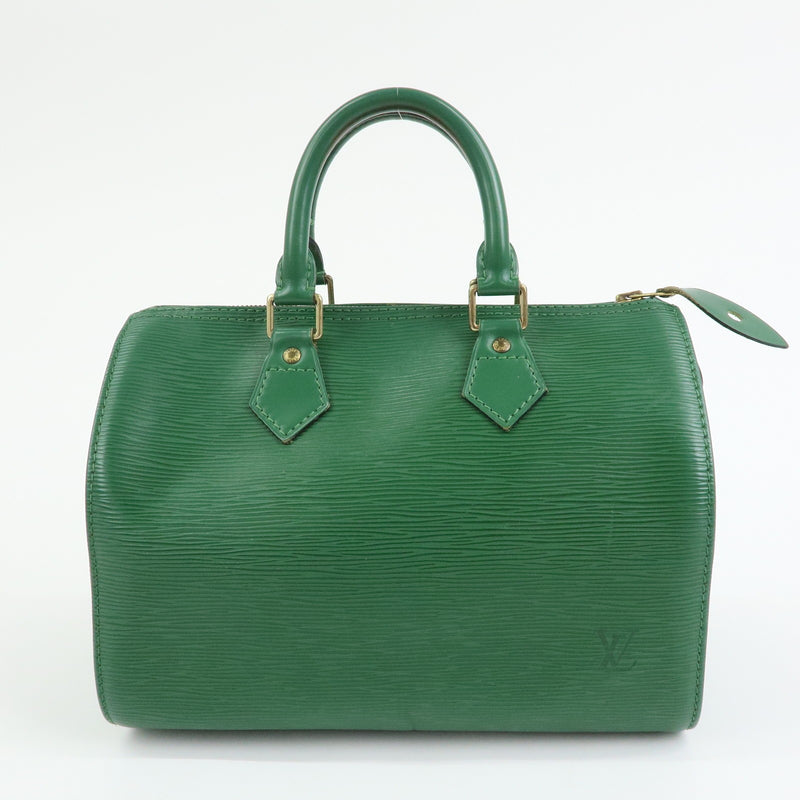 Louis Vuitton Speedy Epi Leather Green Bag