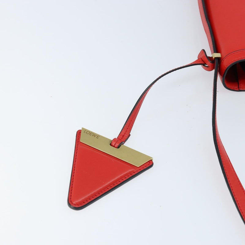 Loewe Barcelona Leather Red Bag