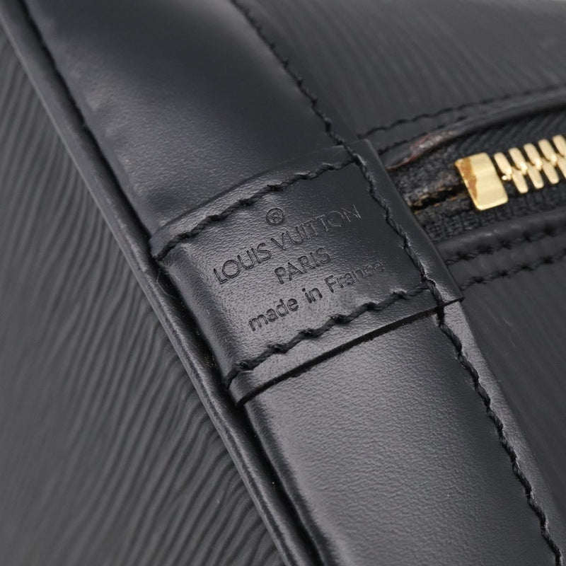 Louis Vuitton Alma Epi Leather Black Bag