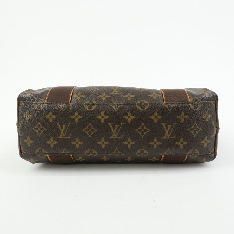Louis Vuitton Cabas Beaubourg Monogram Canvas Brown Bag