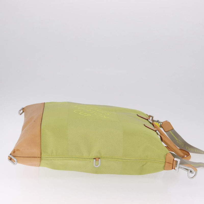 Louis Vuitton Cup Cube Damier Geant Canvas Yellow Bag
