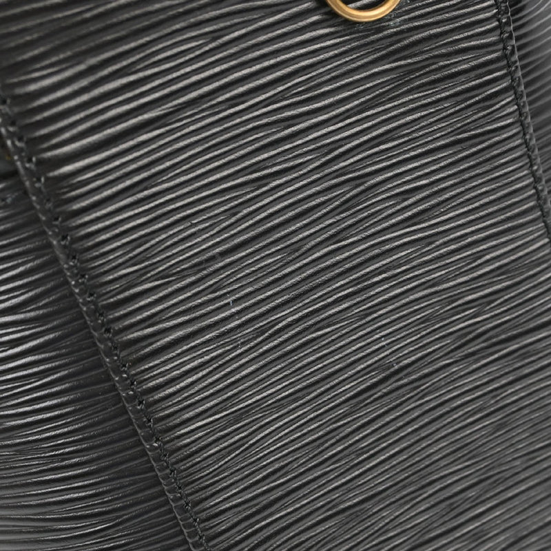 Louis Vuitton Cannes Beauty Case Epi Leather Black Bag