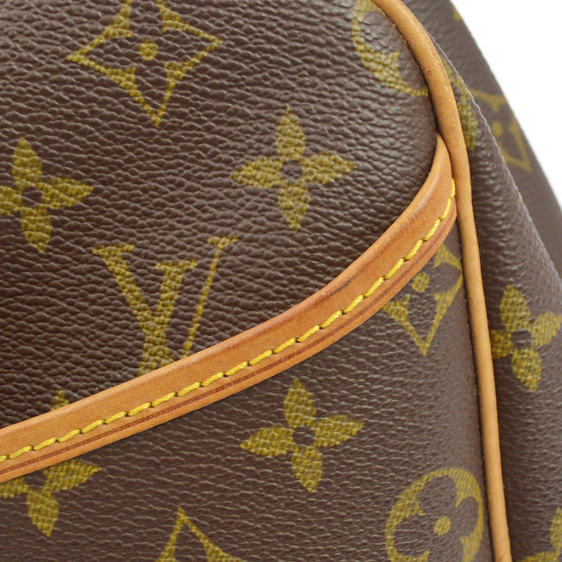 Louis Vuitton Deauville Monogram Canvas Brown Bag