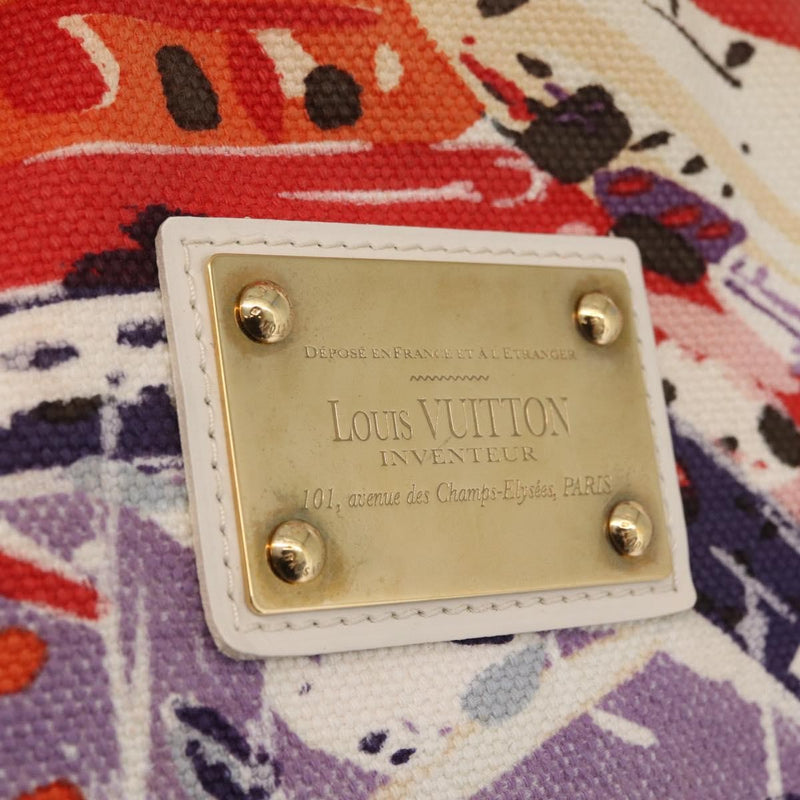 Louis Vuitton Galliera Riviera Cruise Canvas Purple Bag
