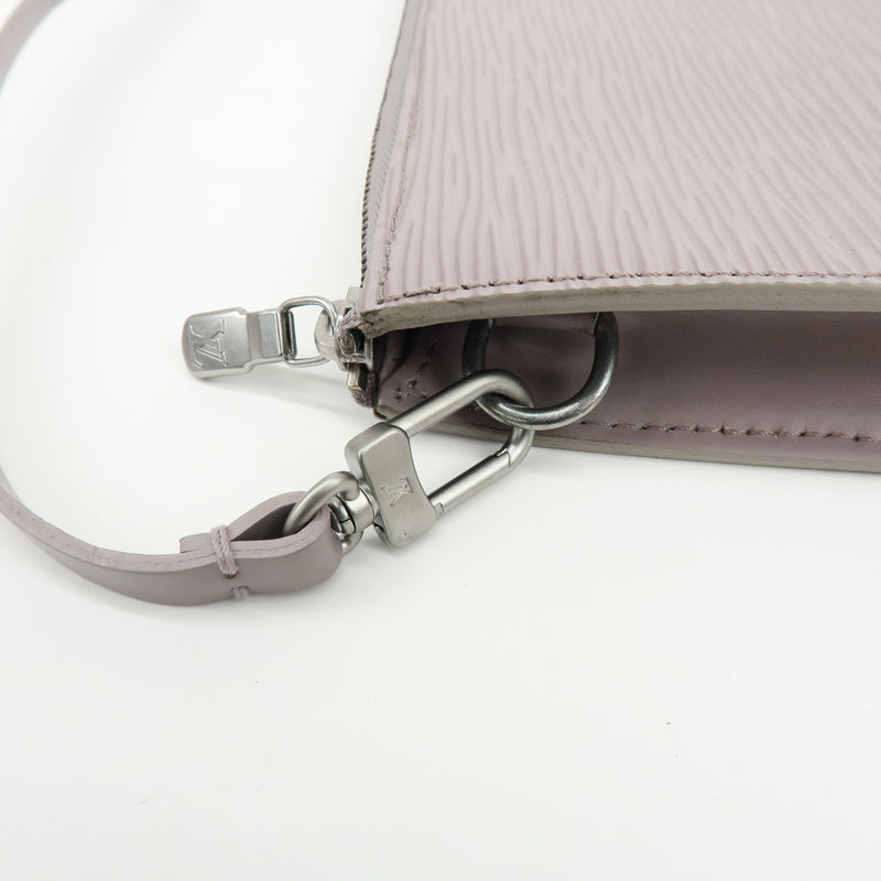 Louis Vuitton Pochette Accessoires Epi Leather Purple Bag