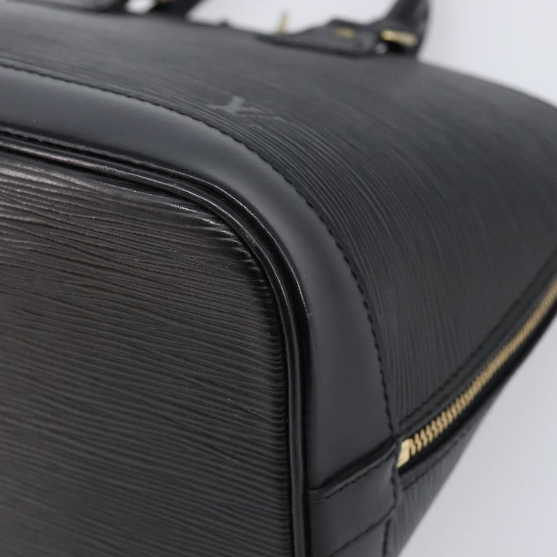 Louis Vuitton Alma Epi Leather Black Bag