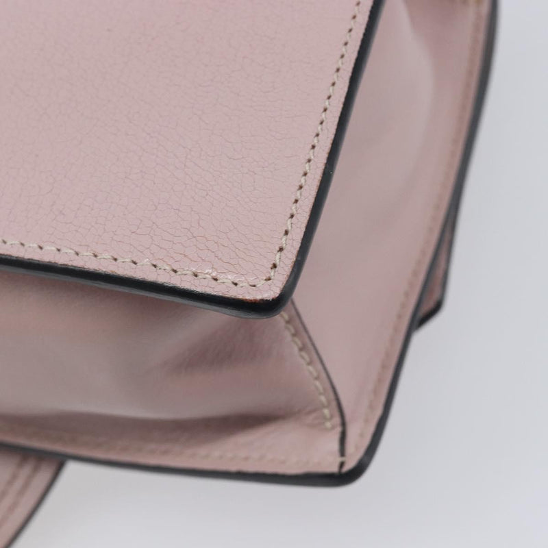 Miu Miu Madras Crystal Flap Leather Pink Bag