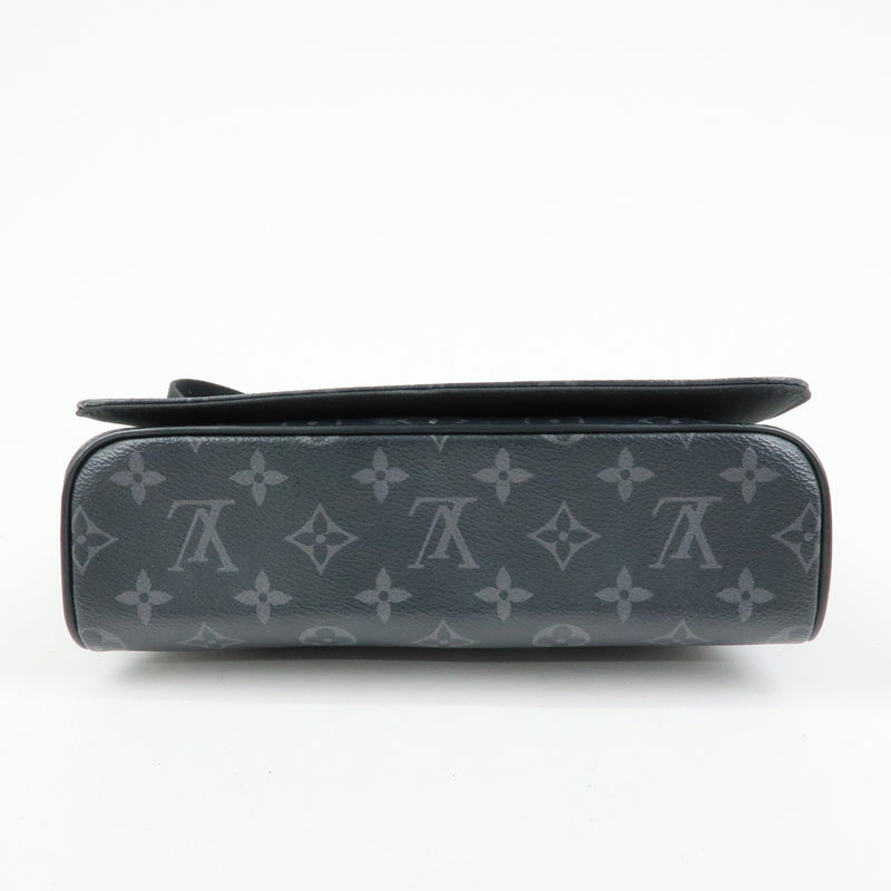 Louis Vuitton District Messenger Monogram Eclipse Canvas Gray
