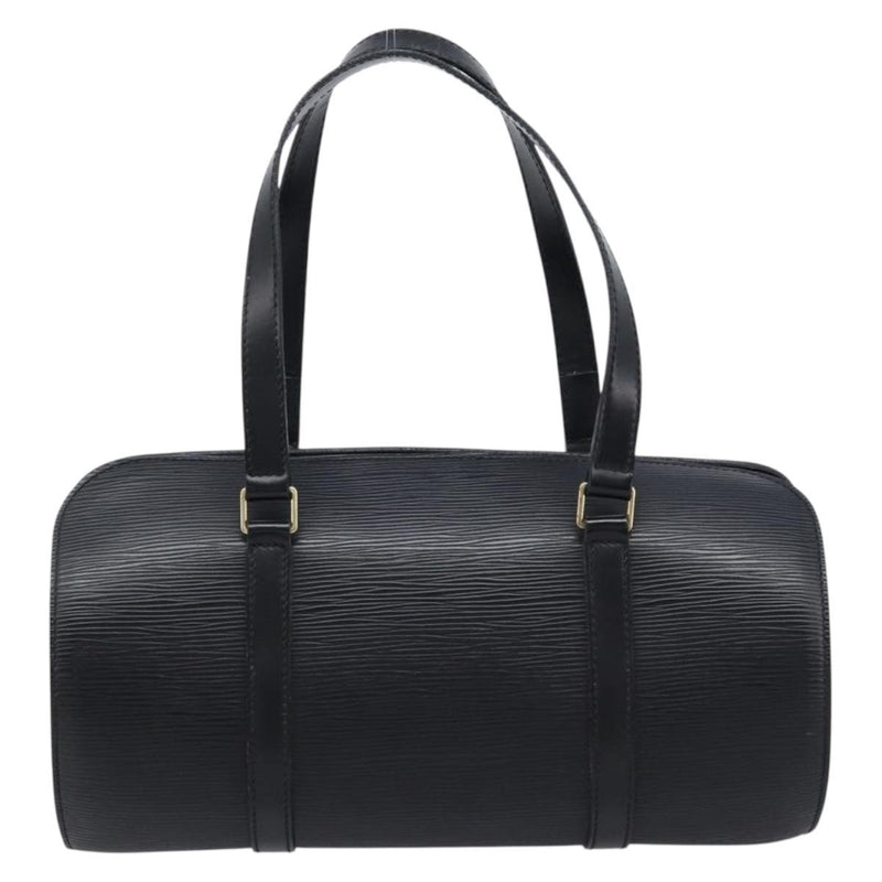 Louis Vuitton Soufflot Epi Leather Black Bag