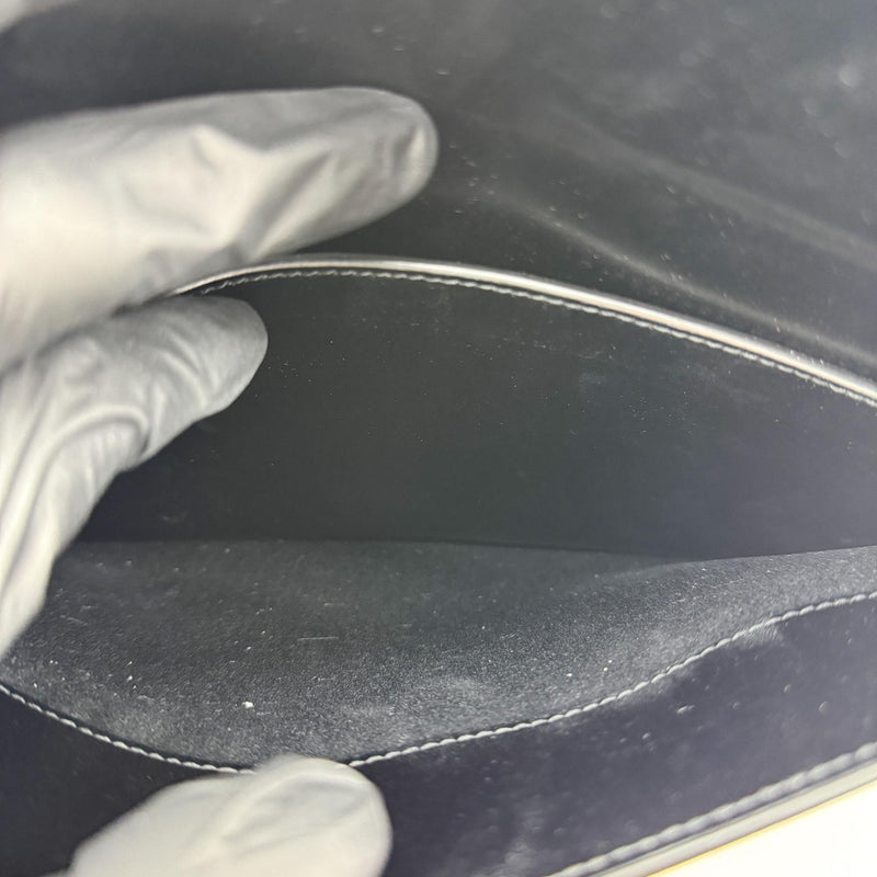 Saint Laurent Uptown Leather Black Bag