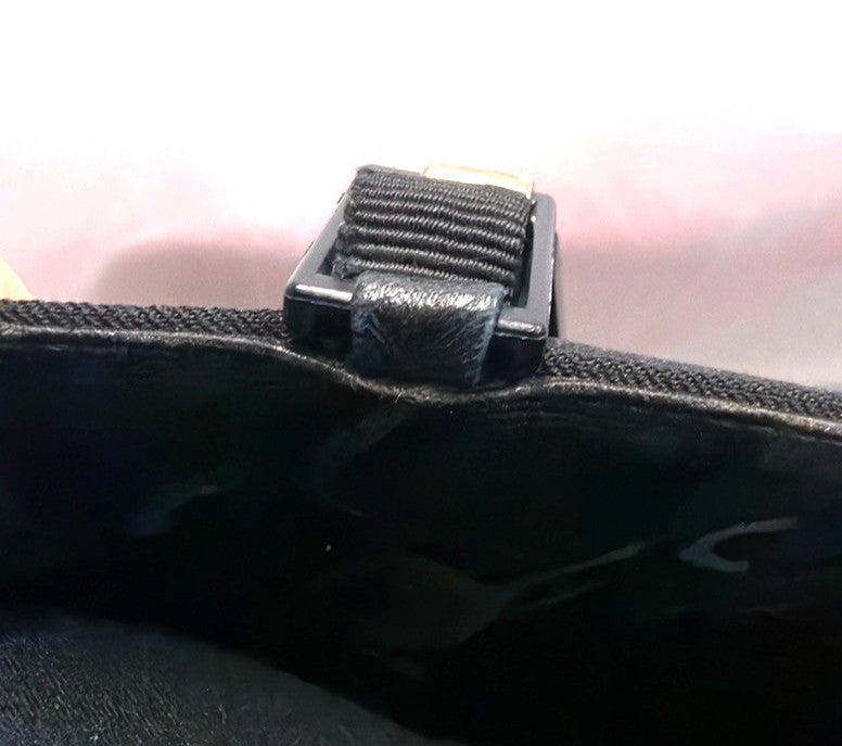 Salvatore Ferragamo Vala Tote Nylon Black