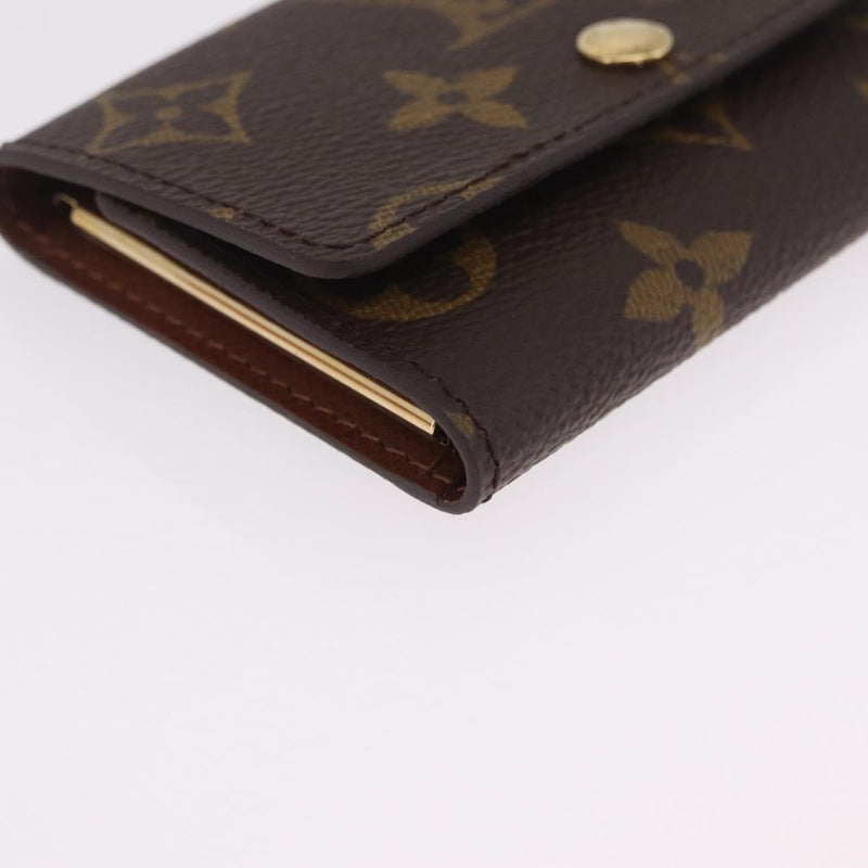 Louis Vuitton Key Case Monogram Canvas Brown Accessory