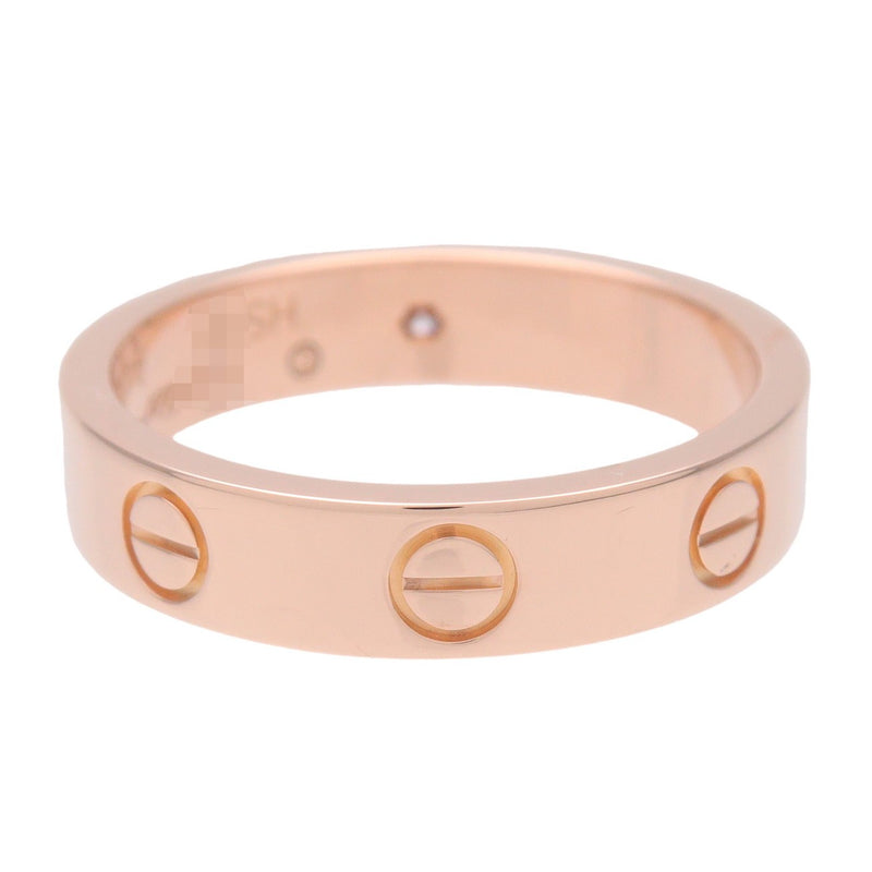 Cartier Love Wedding Band 1 Diamond 18k Rose Gold With Pink Rose_gold Bijoux