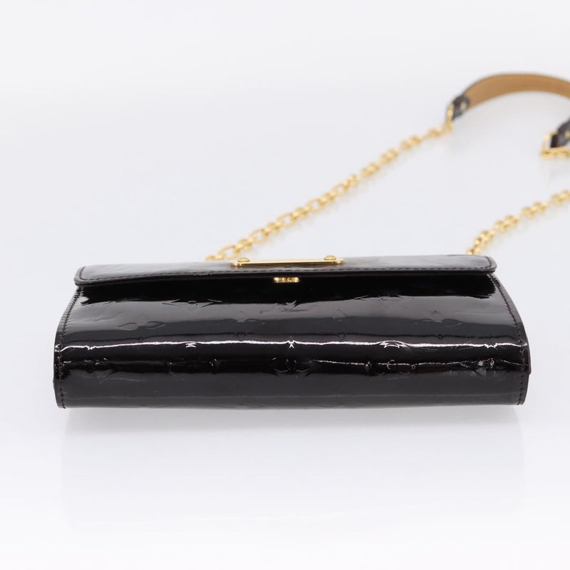 Louis Vuitton Bel Air Pochette Monogram Vernis Burgundy Patent_leather Bag