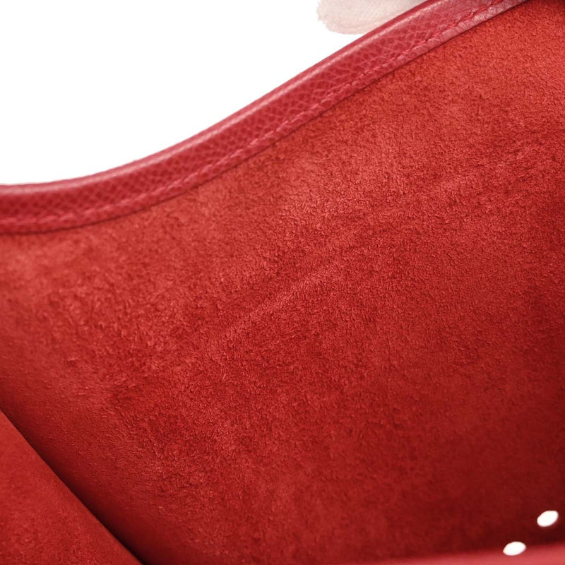Hermes Evelyne Bag Gen I Epsom Red Leather