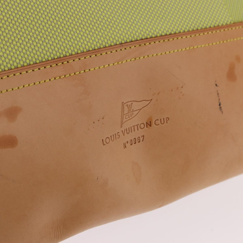 Louis Vuitton Cup Cube Damier Geant Canvas Yellow Bag