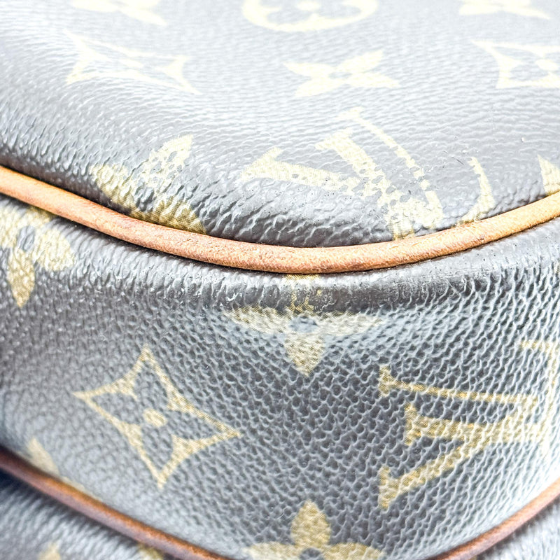 Louis Vuitton Reporter Monogram Canvas Brown Bag