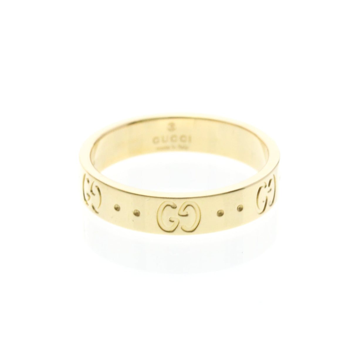 Gucci Icon Band 18k Yellow Gold Yellow_gold Bijoux