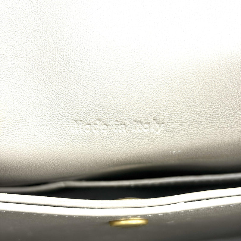 Celine Trotteur Grainy Leather Beige Calfskin Bag