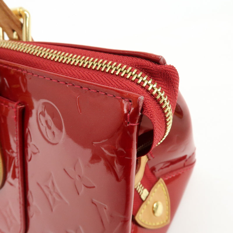 Louis Vuitton Rosewood Avenue Monogram Vernis Red Patent_leather Bag